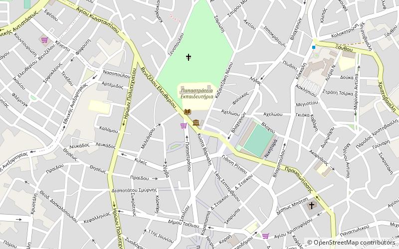 Papastrateio Archaiologiko Mouseio location map
