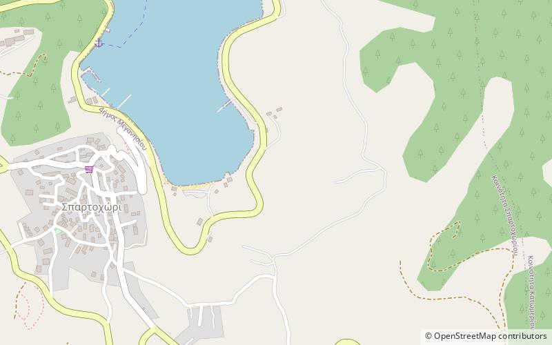 Meganisi location map