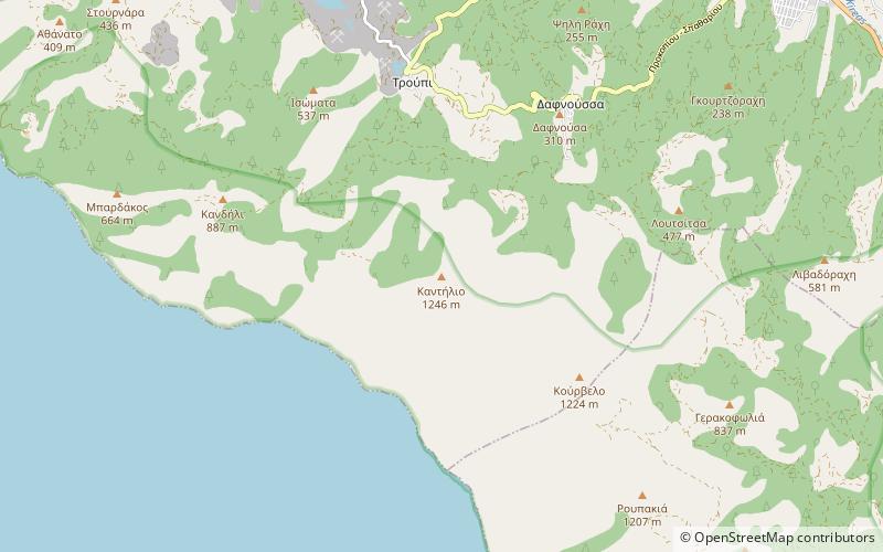 Kantili location map