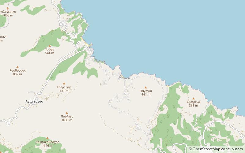 akti eubea location map