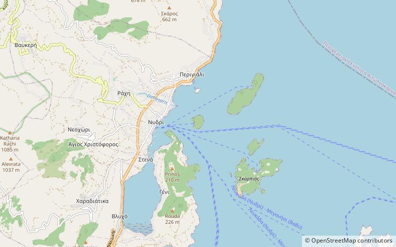 Madouri location map