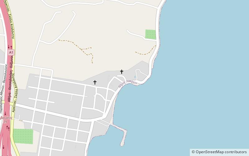 Livanates location map