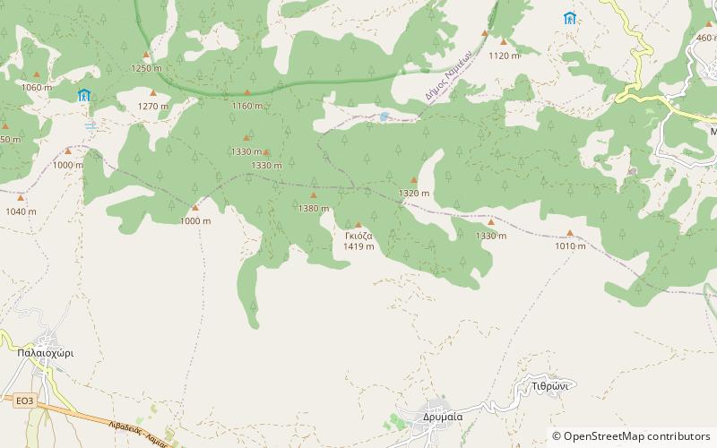 Kallidromo location map