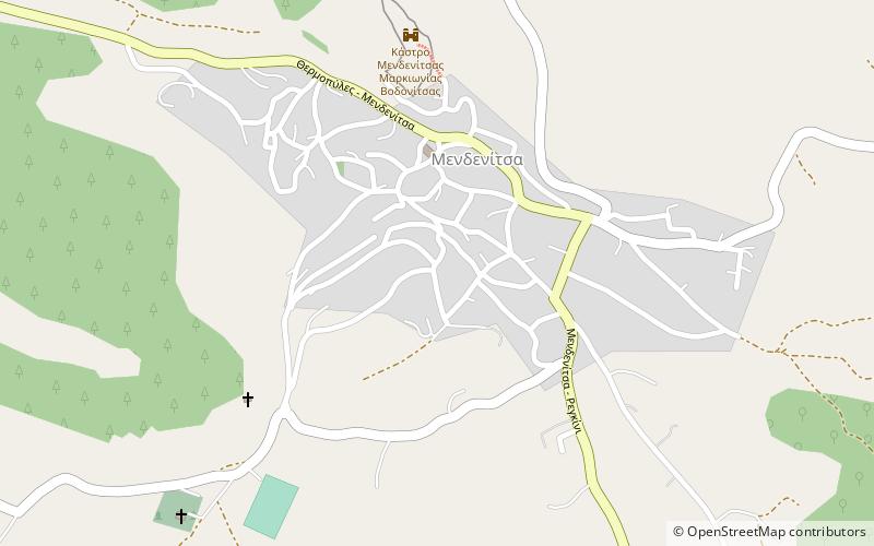 Mendenitsa location map