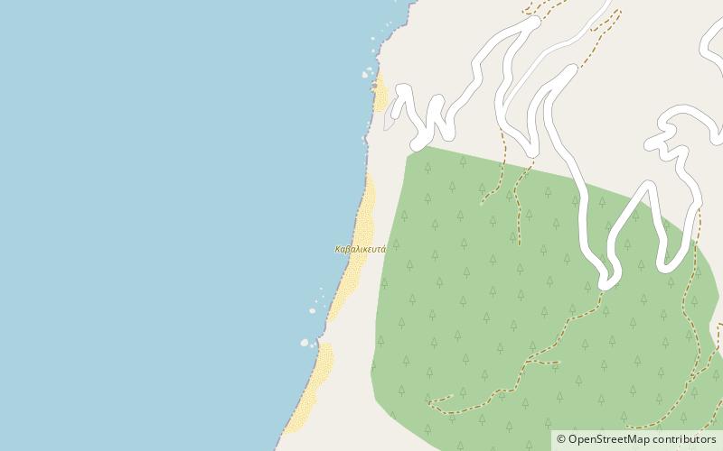 Kavalikefta location map