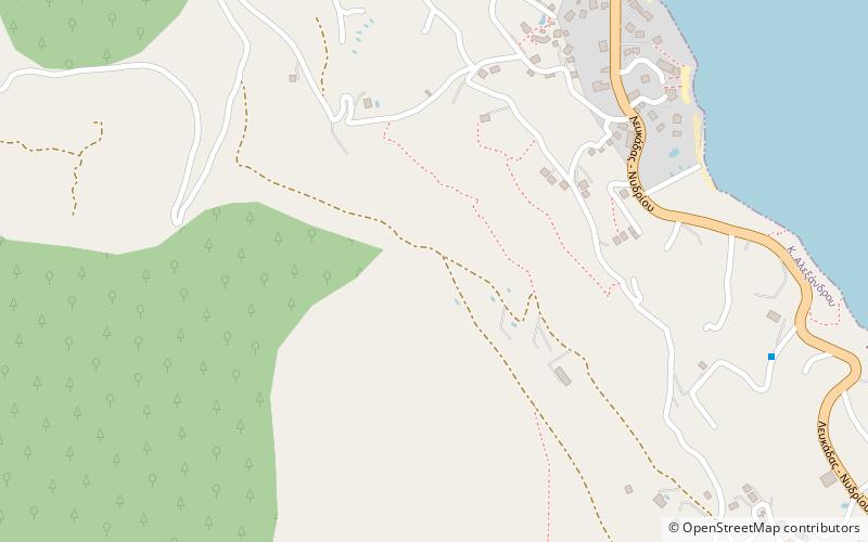 alexandros lefkada location map