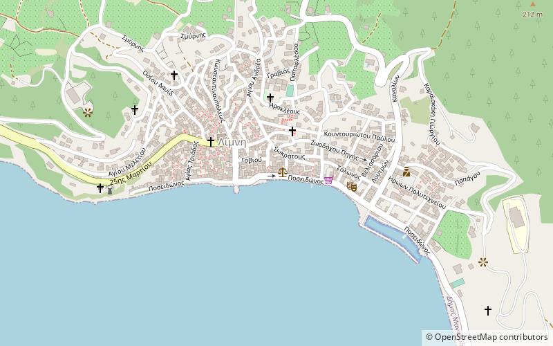 Límni location map