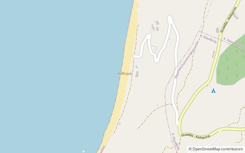 Kathisma location map