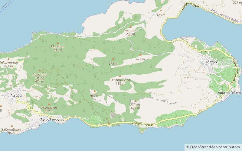 Mount Lichada location map