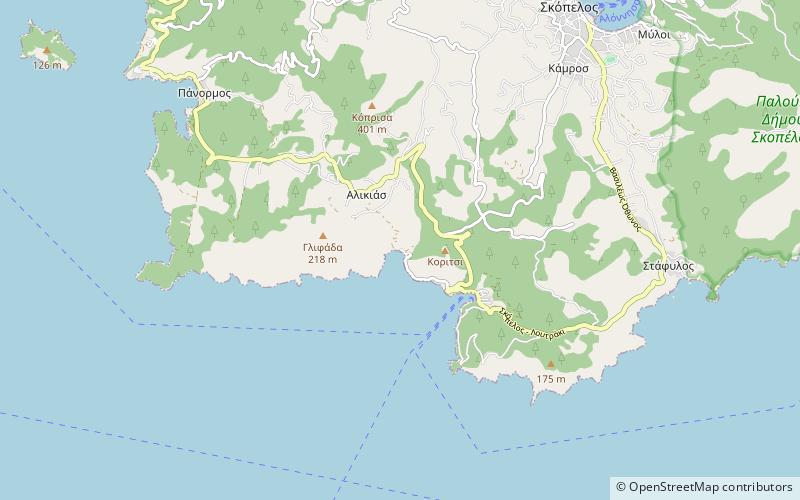 Limnonari location map
