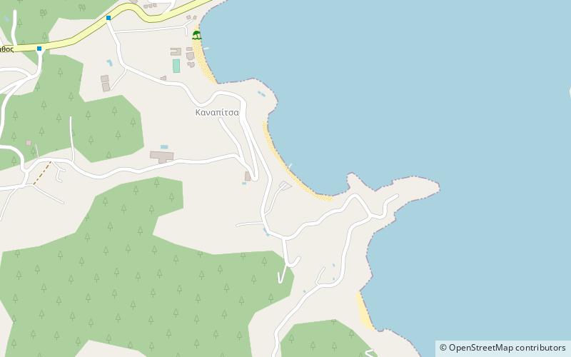 kanapitsa skiatos location map