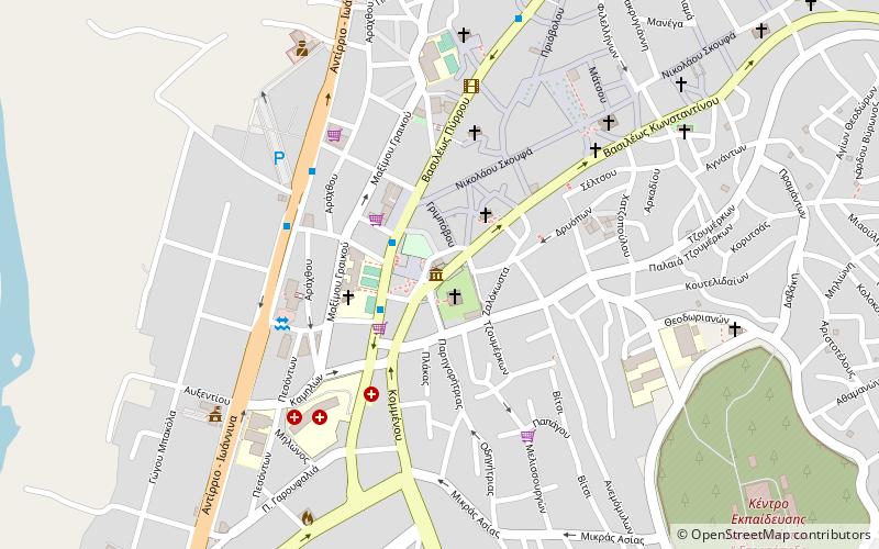 garoufalios stegi arta location map