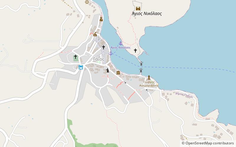 Paxos Adventures location map