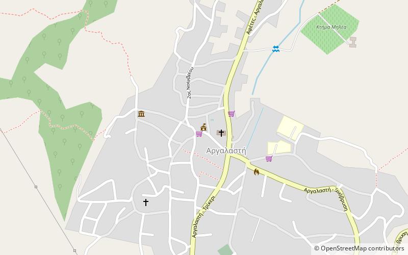 Argalasti location map