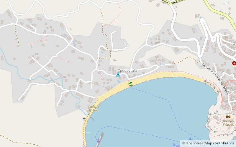 Valtos Beach location map