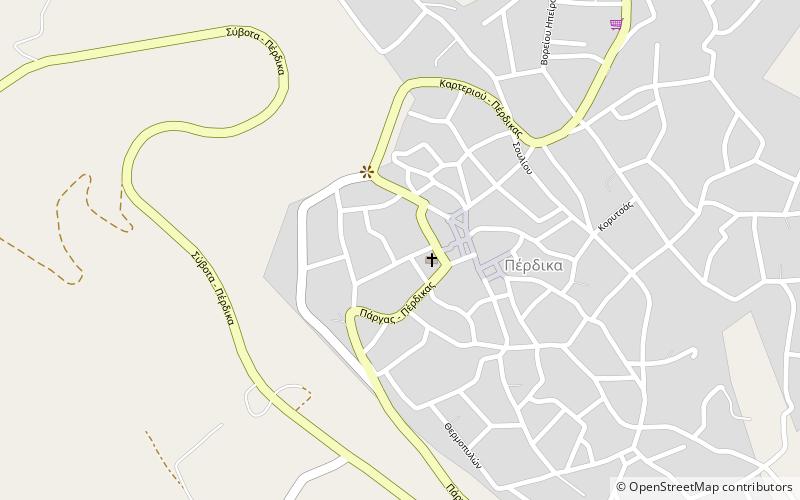 Perdika location map