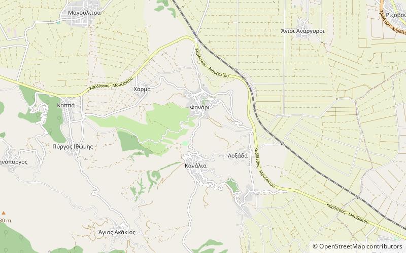 Fanari location map