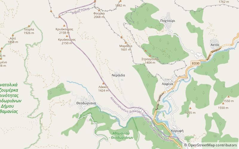 Neraida location map