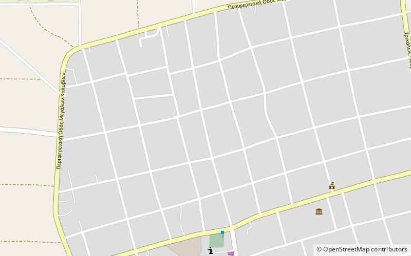megala kalyvia location map
