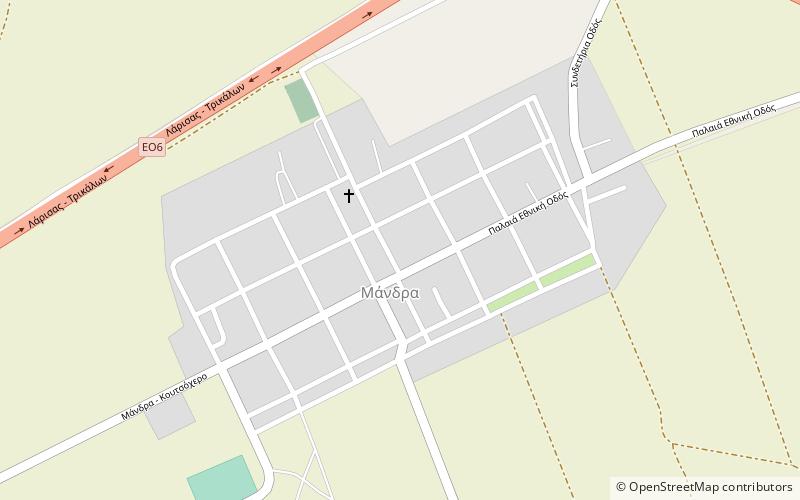 Mandra location map