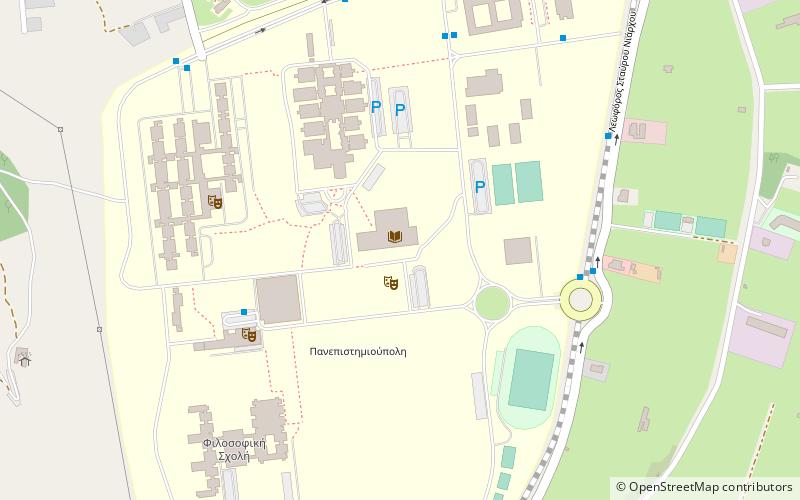 University of Ioannina location map