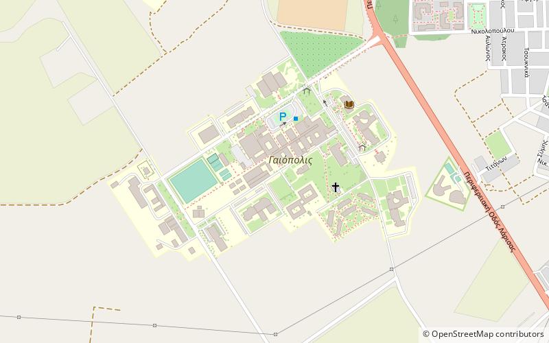 technological educational institute of thessaly larisa location map