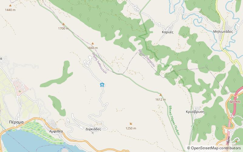 Mitsikeli location map