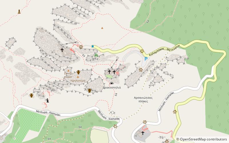 varlaam kalambaka location map