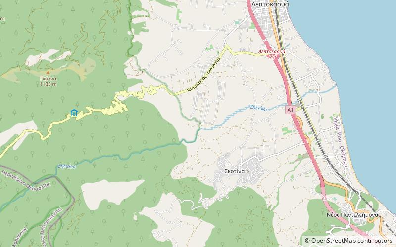 Libetra location map