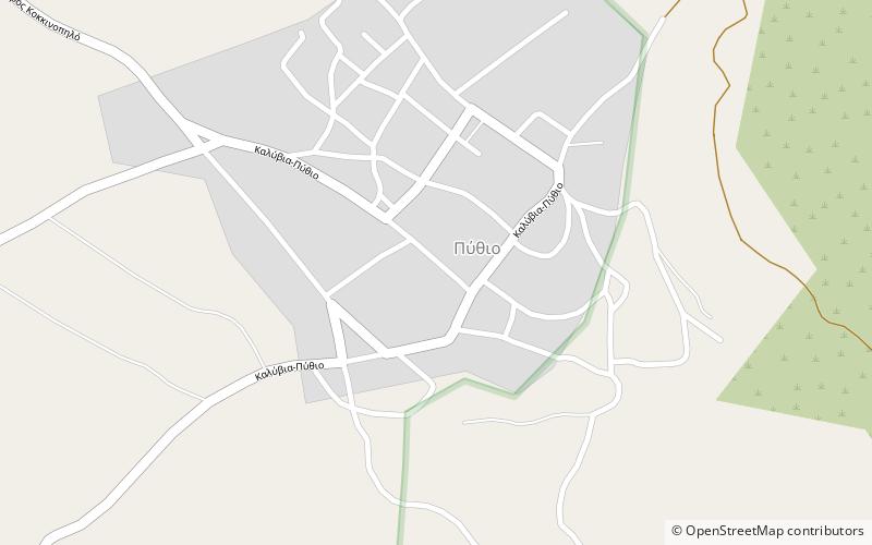 Pythio location map