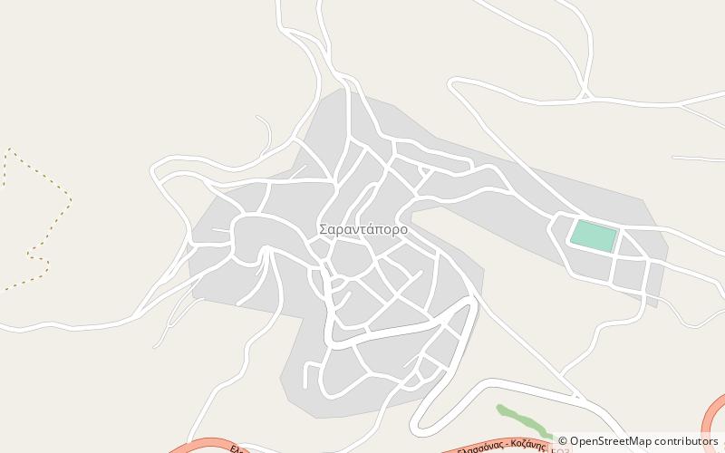 sarantaporo location map