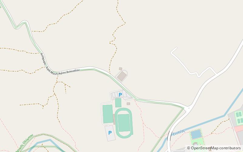 Olymp-Nationalpark-Informationszentrum location map