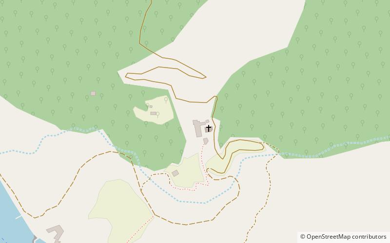 Agiou Pavlou monastery location map