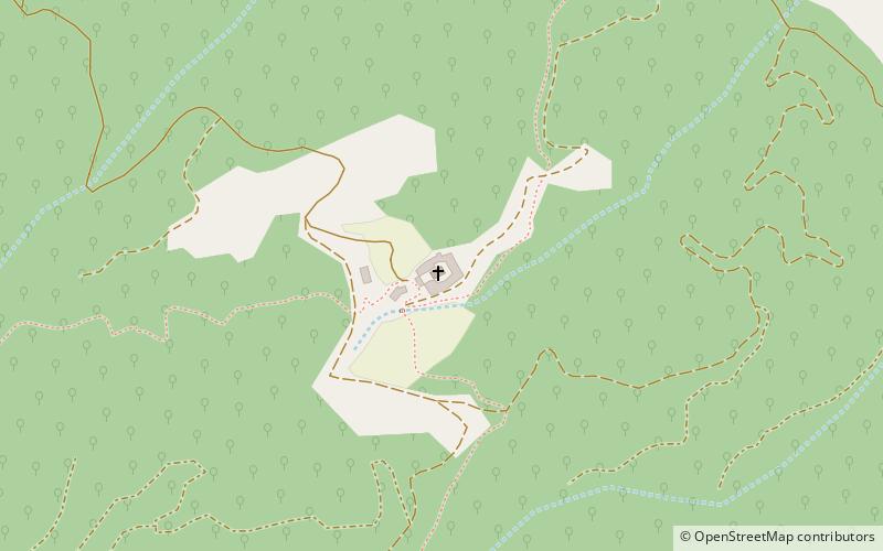 Karakallou Monastery location map