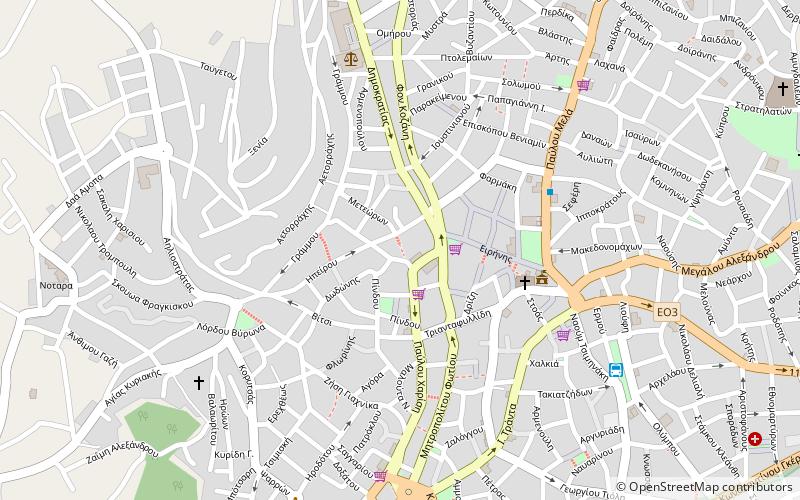 Kozani location map