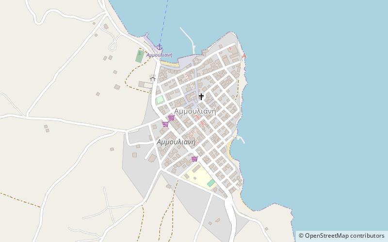 Ammouliani location map