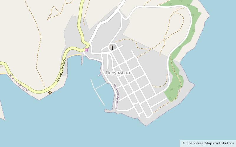 Pyrgadikia location map