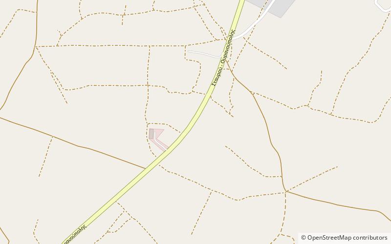 xerxes canal nea roda location map
