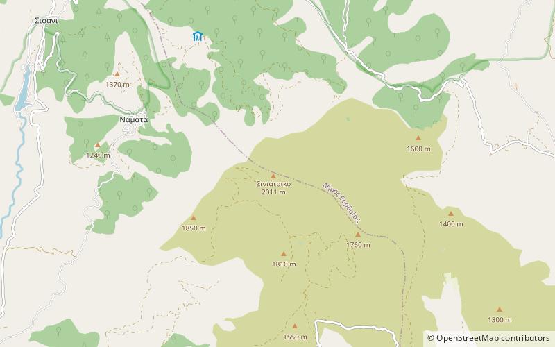 Siniatsiko location map