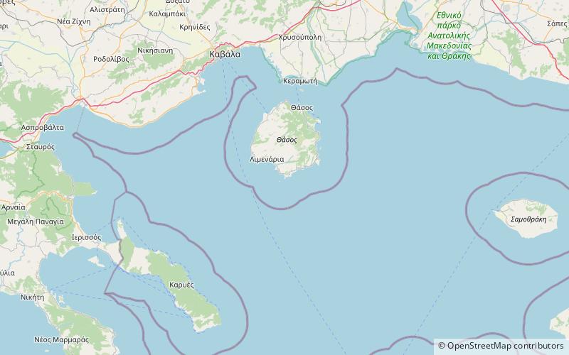 Salonikios Beach Kantina location map