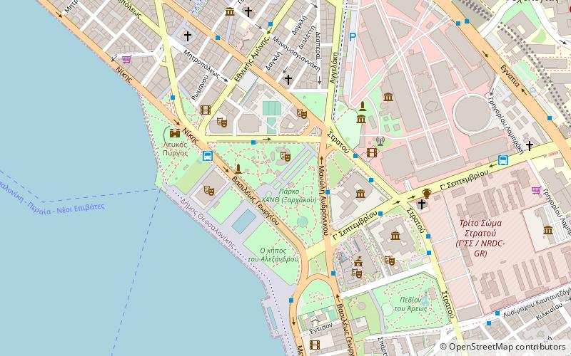 ymca park saloniki location map