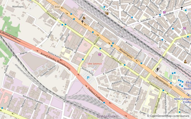 one salonica mall saloniki location map