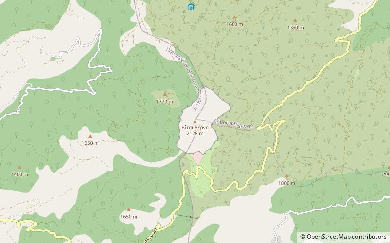 Verno location map