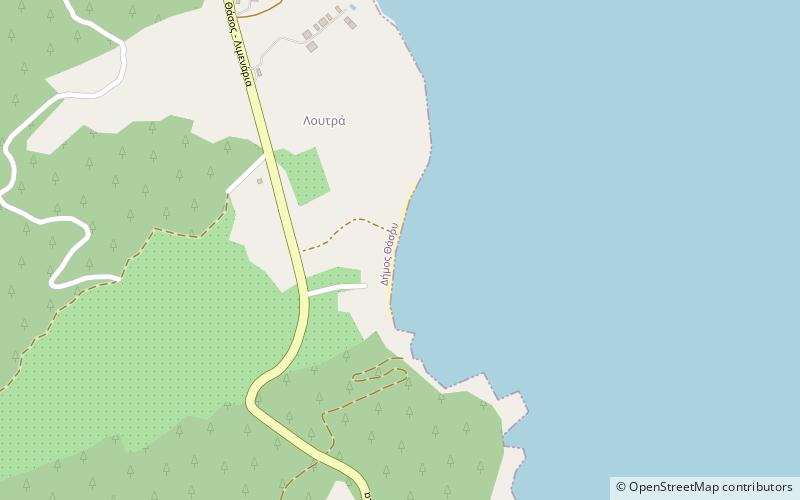 paradise beach location map