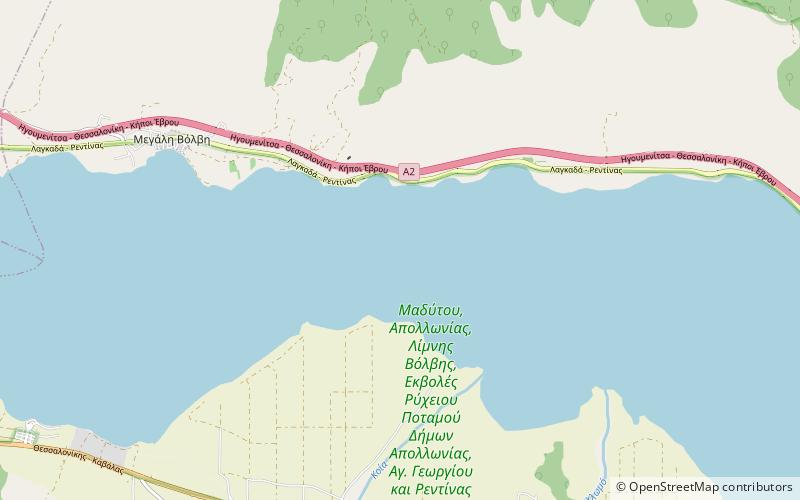 Lac Volvi location map