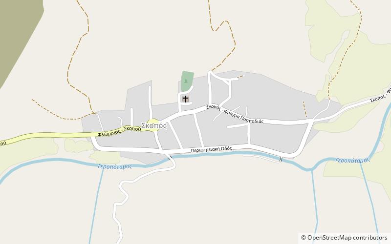 Skopos location map