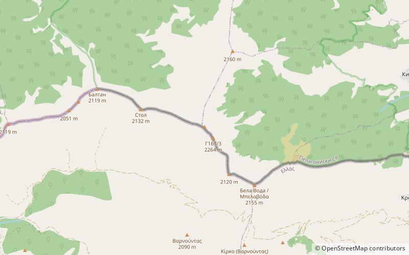 Varnous location map
