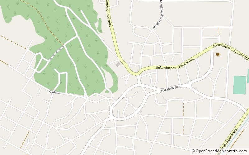 Axioúpoli location map