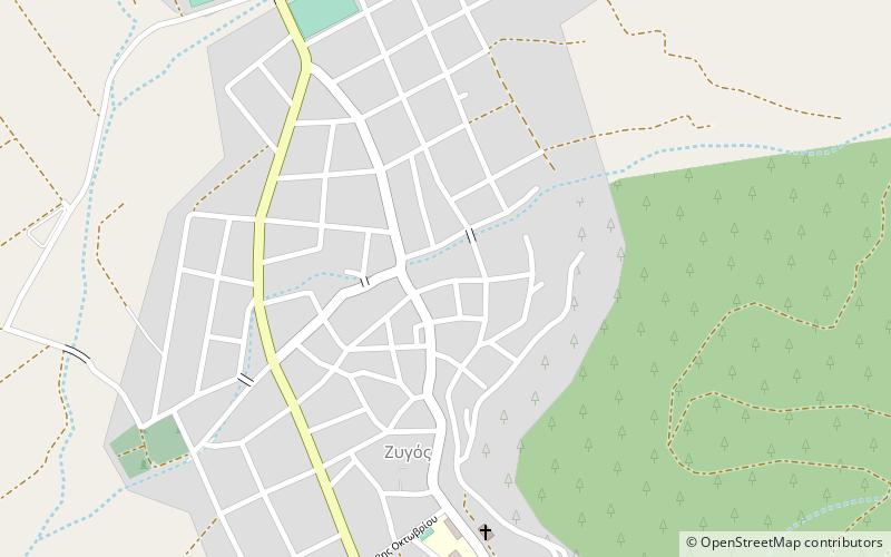 Zygos location map