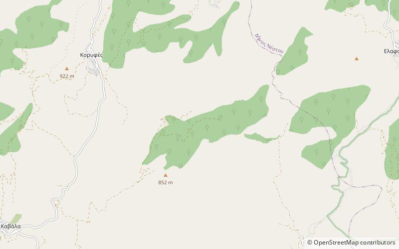 oreino location map